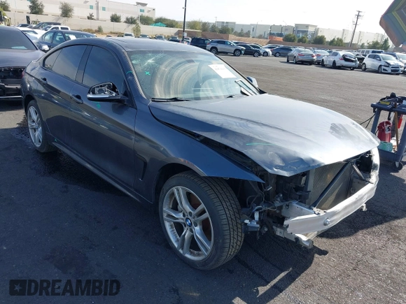2018 BMW 4 Series 430i xDrive with VIN WBA4J3C56JBG91418, listed as a IAAI auction lot 41476609 with 78,965 mi miles and . Bid and sale history available at DreamBid. Image 1.