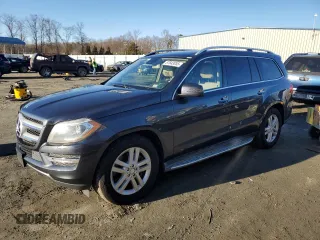2013 Mercedes-Benz GL-Class GL 450 with VIN 4JGDF7CE8DA198600, listed as a Copart auction lot 87843055 with 174,738 mi miles and Clean Title. Bid and sale history available at carsss.com. Image 1.