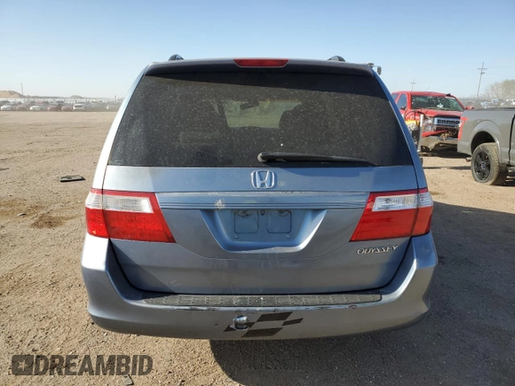 2005 Honda Odyssey EX-L with VIN 5FNRL38765B072878, listed as a Copart auction lot 54610815 with 271,460 mi miles and Salvage title. Bid and sale history available at DreamBid. Image 6.