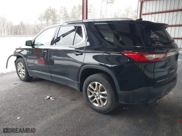 2018 Chevrolet Traverse LT Cloth with VIN 1GNEVGKW5JJ265209, listed as a IAAI auction lot 41700637 with 122,372 mi miles. Bid and sale history available at carsss.com. Image 3.