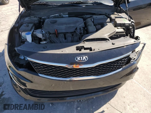 2017 Kia Optima LX with VIN 5XXGT4L39HG175053, listed as a Copart auction lot 57954765 with 92,867 mi miles and Salvage title. Bid and sale history available at DreamBid. Image 11.