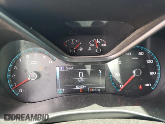 2017 Chevrolet Colorado 2WD LT with VIN 1GCGSCENXH1208794, listed as a Copart auction lot 51150565 with 59,432 mi miles and Salvage title. Bid and sale history available at DreamBid. Image 9.