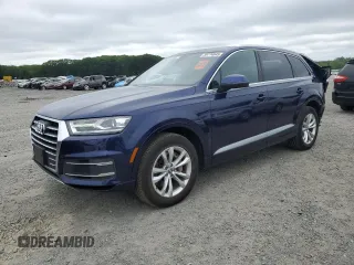 2019 Audi Q7 Premium z VIN WA1AHAF70KD027325, wystawiony jako Copart lot #59774845 z przebiegiem 50 450 mil mil oraz Szkoda całkowita • Salvage title. Historia ofert i sprzedaży dostępna na DreamBid. Obrazek 1.