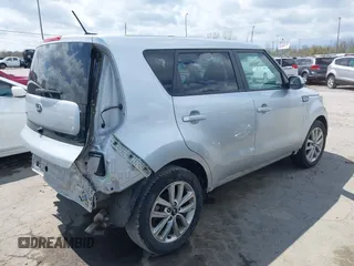 2018 Kia Soul + with VIN KNDJP3A53J7510640, listed as a IAAI auction lot 42061530 with 62,068 mi miles. Bid and sale history available at carsss.com. Image 4.