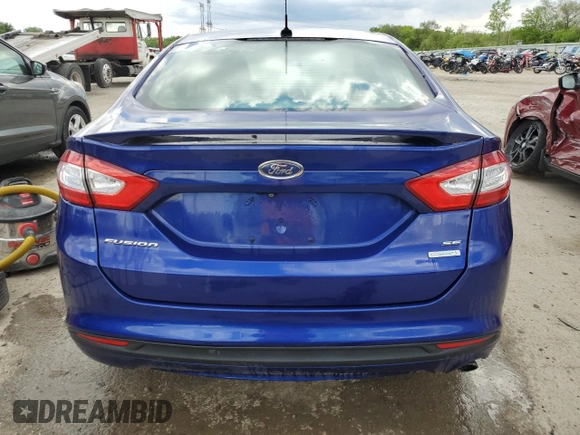 2015 Ford Fusion SE z VIN 3FA6P0HDXFR112560, wystawiony jako Copart lot #56754425 z przebiegiem 65 325 mil mil oraz Szkoda całkowita • Salvage title. Historia ofert i sprzedaży dostępna na DreamBid. Obrazek 6.