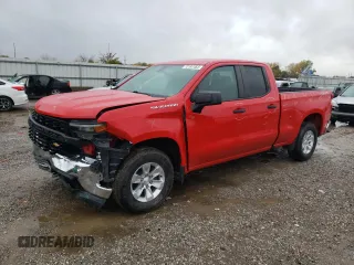2019 Chevrolet Silverado 1500 Work Truck with VIN 1GCRYAEH4KZ269475, listed as a Copart auction lot 72187463 with 72,834 mi miles and Salvage Title. Bid and sale history available at DreamBid. Image 1.