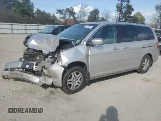 2006 Honda Odyssey EX-L z VIN 5FNRL38726B436019, wystawiony jako Copart lot #51058395 z przebiegiem 191 726 mil mil oraz Szkoda całkowita • Salvage title. Historia ofert i sprzedaży dostępna na DreamBid. Obrazek 1.