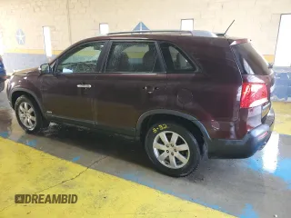 2011 Kia Sorento LX with VIN 5XYKTDA28BG109682, listed as a Copart auction lot 47684835 with 164,381 mi miles and Clean Title. Bid and sale history available at carsss.com. Image 2.
