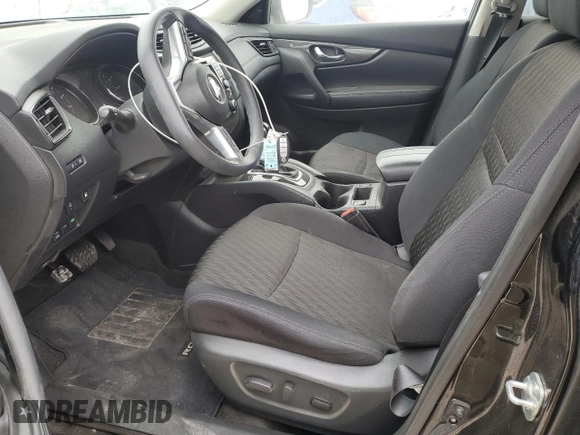 2019 Nissan Rogue SL with VIN 5N1AT2MV6KC741215, listed as a Copart auction lot 47249995 with 45,424 mi miles and Salvage Title. Bid and sale history available at carsss.com. Image 7.
