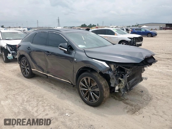 2024 Lexus RX 350 with VIN 2T2BAMCA4RC045510, listed as a Copart auction lot 59667795 with 3,143 mi miles and Salvage title. Bid and sale history available at DreamBid. Image 4.