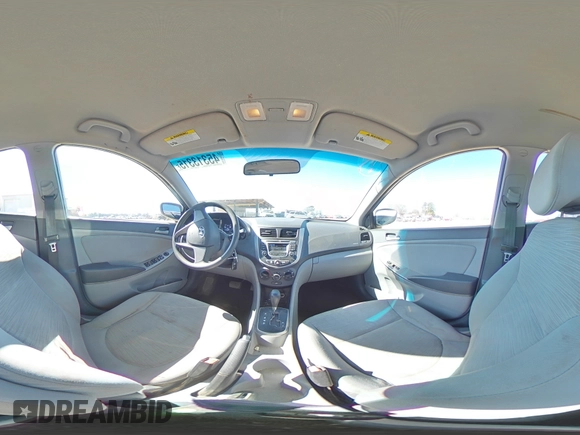 2017 Hyundai Accent SE with VIN KMHCT4AEXHU193697, listed as a Copart auction lot 45313315 with 151,624 mi miles and Salvage Title. Bid and sale history available at carsss.com. Image 12.