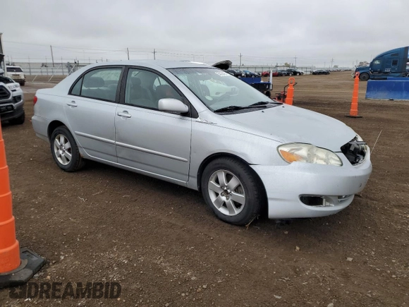 2006 Toyota Corolla CE with VIN 1NXBR32EX6Z594649, listed as a Copart auction lot 54328425 with 215,180 mi miles and Salvage Title. Bid and sale history available at DreamBid. Image 4.