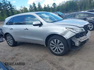 2015 Acura MDX Technology with VIN 5FRYD4H4XFB020741, listed as a IAAI auction lot 42265384 with 104,656 mi miles and . Bid and sale history available at DreamBid. Image 14.