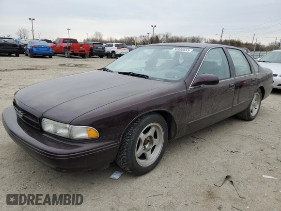 1995 Chevrolet Caprice with VIN 1G1BL52P5SR146120, listed as a Copart auction lot 50930555 with 938,938 mi miles and Non repairable. Bid and sale history available at DreamBid. Image 1.