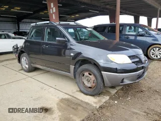2006 Mitsubishi Outlander LS with VIN JA4LX31F16U021769, listed as a Copart auction lot 85477344 with 273,846 mi miles and Salvage Title. Bid and sale history available at carsss.com. Image 4.