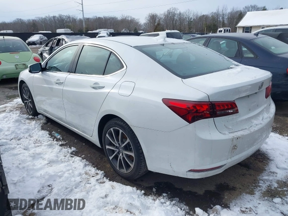 2016 Acura TLX Technology z VIN 19UUB3F55GA003546, wystawiony jako IAAI lot #41283040 z przebiegiem 89 926 mil mil oraz . Historia ofert i sprzedaży dostępna na DreamBid. Obrazek 3.
