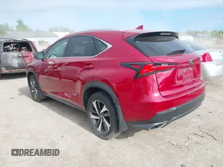 2020 Lexus NX 300 with VIN JTJGARDZ7L5013597, listed as a IAAI auction lot 42286012 with 31,208 mi miles and . Bid and sale history available at DreamBid. Image 3.