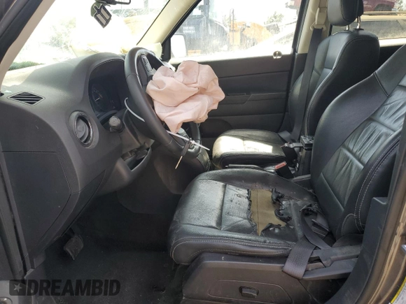 2016 Jeep Patriot High Altitude Edition with VIN 1C4NJRFB4GD730562, listed as a Copart auction lot 52744445 with Not Provided miles and Salvage Title. Bid and sale history available at carsss.com. Image 7.