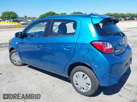 2024 Mitsubishi Mirage ES z VIN ML32AUHJ2RH025297, wystawiony jako IAAI lot #41660580 z przebiegiem 5 866 mil mil oraz . Historia ofert i sprzedaży dostępna na DreamBid. Obrazek 3.