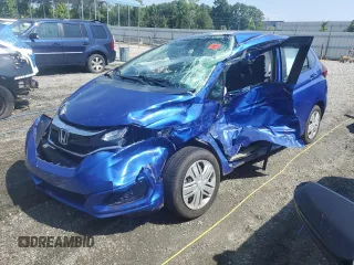 2019 Honda Fit LX with VIN 3HGGK5H48KM731001, listed as a Copart auction lot 59729635 with Not provided miles and Salvage title. Bid and sale history available at DreamBid. Image 1.