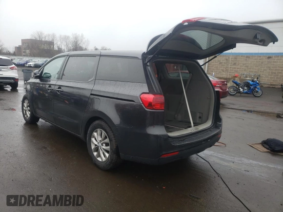 2019 Kia Sedona EX with VIN KNDMB5C16K6565186, listed as a Copart auction lot 50738915 with 82,743 mi miles and Salvage Title. Bid and sale history available at carsss.com. Image 2.