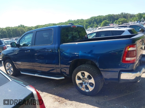 2021 Ram 1500 Big Horn with VIN 1C6SRFFT9MN665028, listed as a IAAI auction lot 42638933 with 71,929 mi miles and . Bid and sale history available at DreamBid. Image 14.