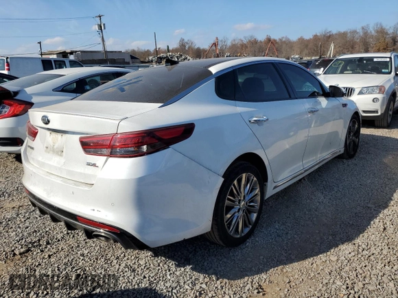 2016 Kia Optima SXL Turbo with VIN 5XXGV4L27GG065442, listed as a Copart auction lot 77587194 with 119,234 mi miles and Salvage Title. Bid and sale history available at carsss.com. Image 3.