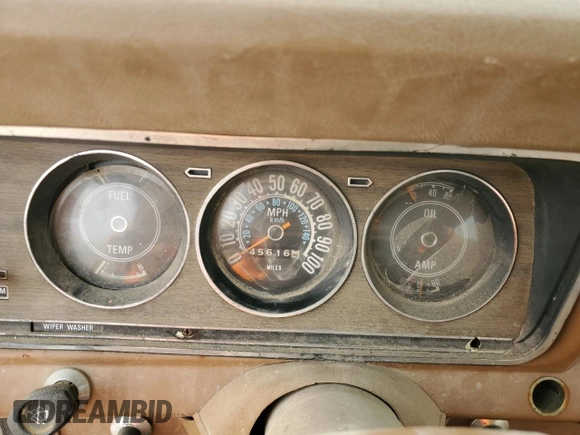 1978 Jeep Grand Wagoneer with VIN J8A15NP140162, listed as a Copart auction lot 58870415 with 45,616 mi miles and Clean title. Bid and sale history available at DreamBid. Image 9.