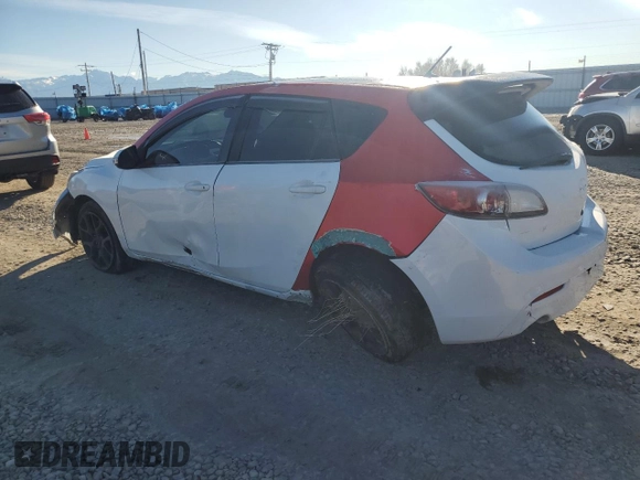2012 Mazda 3 Mazdaspeed3 Touring with VIN JM1BL1L48C1613602, listed as a Copart auction lot 86922024 with 96,884 mi miles and Salvage Title. Bid and sale history available at DreamBid. Image 2.