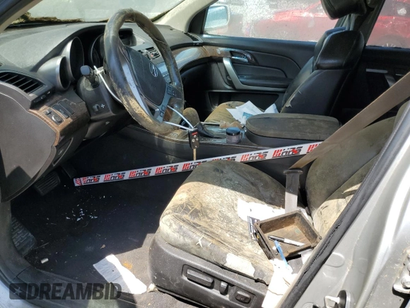 2013 Acura MDX with VIN 2HNYD2H24DH503468, listed as a Copart auction lot 61078195 with Not provided miles and Clean title. Bid and sale history available at DreamBid. Image 7.