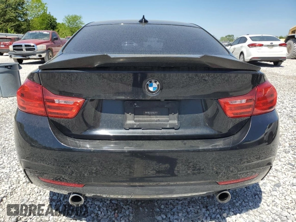 2017 BMW 4 Series 440i with VIN WBA4P1C52HK522393, listed as a Copart auction lot 52006244 with 78,030 mi miles and Clean Title. Bid and sale history available at carsss.com. Image 6.