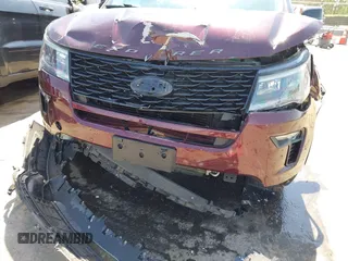 2018 Ford Explorer Sport with VIN 1FM5K8GT4JGB85463, listed as a IAAI auction lot 41914412 with 59,680 mi miles and . Bid and sale history available at DreamBid. Image 6.