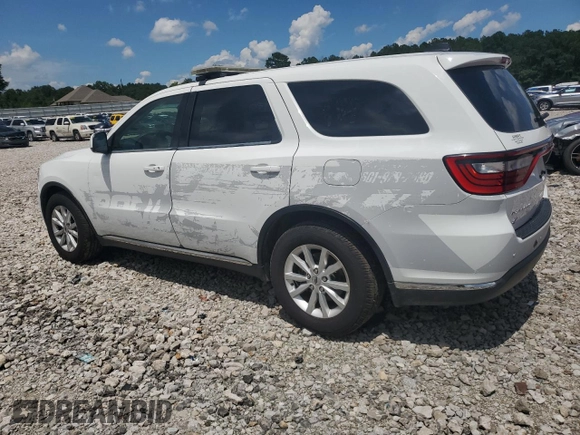 2019 Dodge Durango Pursuit with VIN 1C4RDJFG2KC793034, listed as a Copart auction lot 60553445 with 90,763 mi miles and Clean title. Bid and sale history available at DreamBid. Image 2.