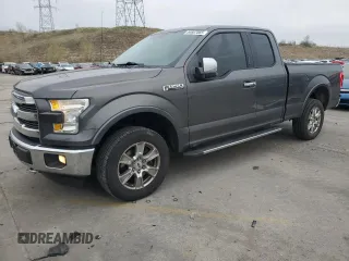 2016 Ford F-150 XLT with VIN 1FTFX1EF9GKE82703, listed as a Copart auction lot 54607065 with 103,218 mi miles and Salvage Title. Bid and sale history available at carsss.com. Image 1.