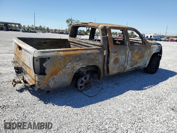 2022 Nissan Frontier SV with VIN 1N6ED1EJ1NN650075, listed as a Copart auction lot 48313655 with Not Provided miles and Non Repairable. Bid and sale history available at DreamBid. Image 3.