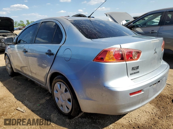 2009 Mitsubishi Lancer DE with VIN JA3AU16U29U018321, listed as a Copart auction lot 55374914 with 147,694 mi miles and Salvage Title. Bid and sale history available at carsss.com. Image 2.
