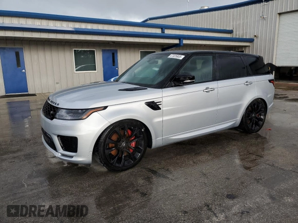 2022 Land Rover Range Rover Sport HST with VIN SALWS2RU3NA235380, listed as a Copart auction lot 47325955 with 16,242 mi miles and Non Repairable. Bid and sale history available at carsss.com. Image 1.