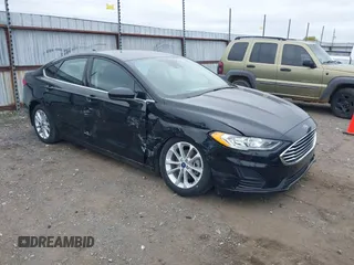 2020 Ford Fusion SE z VIN 3FA6P0LU7LR194413, wystawiony jako IAAI lot #38094911 z przebiegiem 43 645 mil mil oraz . Historia ofert i sprzedaży dostępna na DreamBid. Obrazek 1.