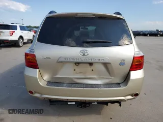 2008 Toyota Highlander with VIN JTEDS41A582021531, listed as a Copart auction lot 62220084 with 256,131 mi miles and Salvage title. Bid and sale history available at DreamBid. Image 6.