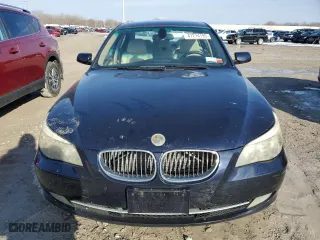 2008 BMW 5 Series 535xi with VIN WBANV93538CZ64120, listed as a Copart auction lot 47214195 with 204,719 mi miles and Clean Title. Bid and sale history available at carsss.com. Image 5.