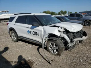2022 Ford Explorer XLT with VIN 1FMSK8DH2NGB74177, listed as a Copart auction lot 52095275 with Not provided miles and Salvage title. Bid and sale history available at DreamBid. Image 4.