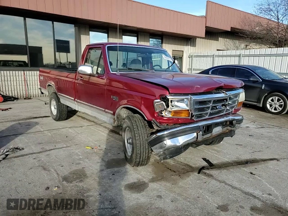 1996 Ford F-150 with VIN 1FTEF14N0TLB06564, listed as a Copart auction lot 42989175 with 185,893 mi miles and Salvage title. Bid and sale history available at DreamBid. Image 10.