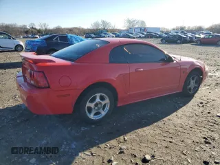 2004 Ford Mustang Standard with VIN 1FAFP40454F100233, listed as a Copart auction lot 50154615 with 213,732 mi miles and Salvage Title. Bid and sale history available at carsss.com. Image 3.