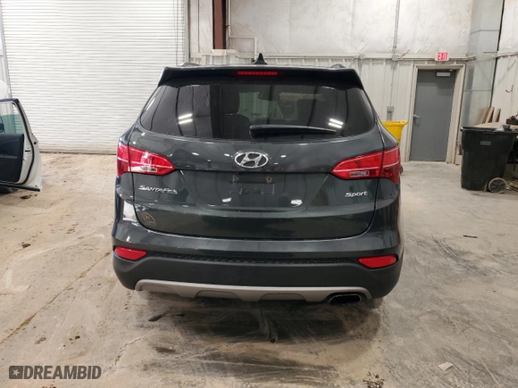 2014 Hyundai Santa Fe Sport with VIN 5XYZU3LBXEG192989, listed as a Copart auction lot 48034235 with 43,947 mi miles and Clean Title. Bid and sale history available at carsss.com. Image 6.