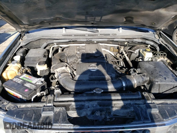 2007 Nissan Frontier SE with VIN 1N6AD06U57C420815, listed as a Copart auction lot 42594925 with 256,851 mi miles and Salvage title. Bid and sale history available at DreamBid. Image 11.