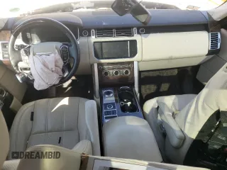 2015 Land Rover Range Rover HSE with VIN SALGS2VF3FA232623, listed as a Copart auction lot 36095313 with Not provided miles and Salvage title. Bid and sale history available at DreamBid. Image 8.