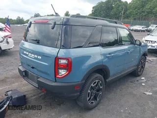 2021 Ford Bronco Sport Outer Banks with VIN 3FMCR9C68MRB15681, listed as a IAAI auction lot 42639690 with 17,061 mi miles and . Bid and sale history available at DreamBid. Image 4.