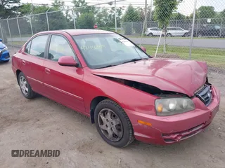 2006 Hyundai Elantra GLS with VIN KMHDN46D36U204289, listed as a IAAI auction lot 42441414 with 168,284 mi miles and . Bid and sale history available at DreamBid. Image 1.
