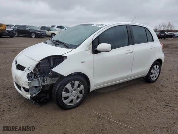 2009 Toyota Yaris with VIN JTDKT903395249312, listed as a Copart auction lot 49494835 with 294,865 mi miles and Clean Title. Bid and sale history available at carsss.com. Image 1.