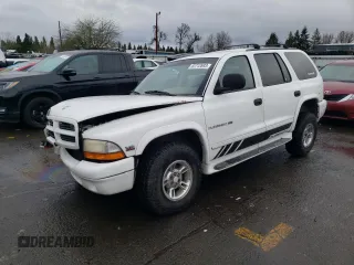 2000 Dodge Durango with VIN 1B4HS28Z0YF204654, listed as a Copart auction lot 82712693 with 163,431 mi miles and Salvage Title. Bid and sale history available at DreamBid. Image 1.